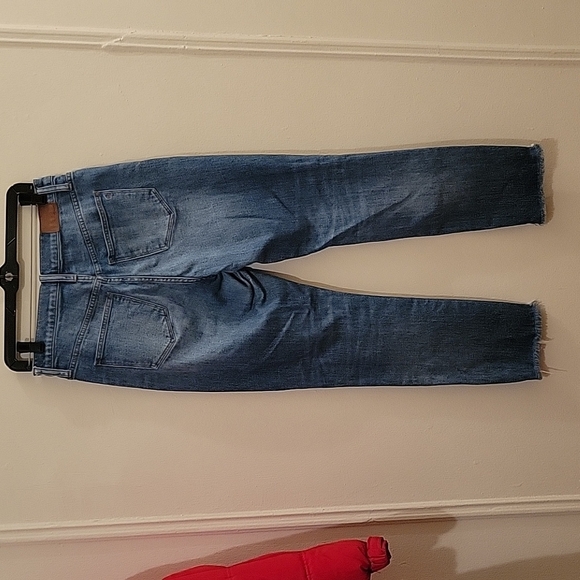 Madewell High Rise Slim Boy jean. boho chic grunge punk streetwear - Picture 5 of 10